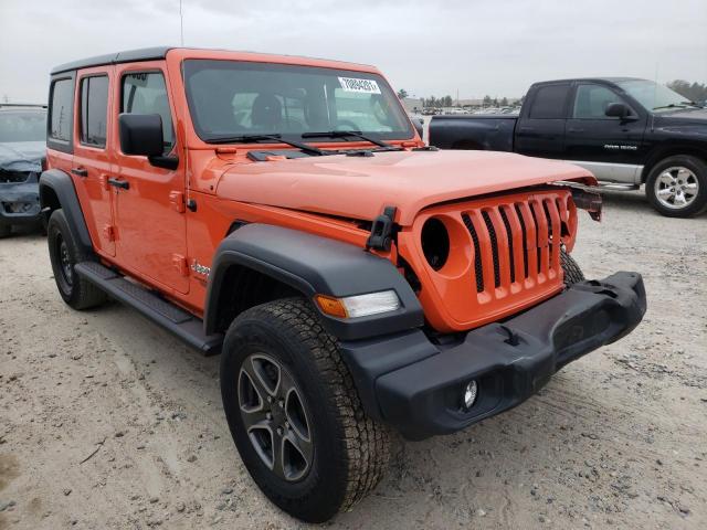 Vehiculos salvage en venta de Copart Houston, TX: 2019 Jeep Wrangler U