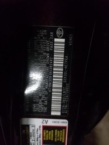 2011 TOYOTA AVALON BAS 4T1BK3DB1BU382482