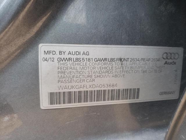 2013 AUDI S4 PRESTIG - WAUKGAFLXDA053684