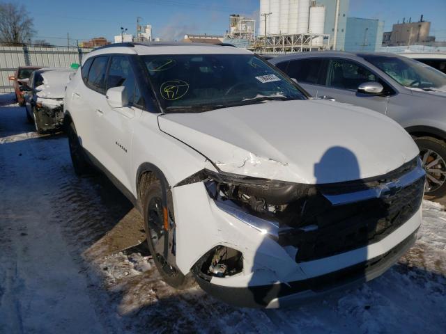 VIN: 3GNKBHRS0KS665926 Auction: COPART Lot: 70642231 Location: IL - CHICAGO SOUTH 3GNKBHRS0KS665926 CHEVROLET BLAZER 2019 WHITE Photo 1