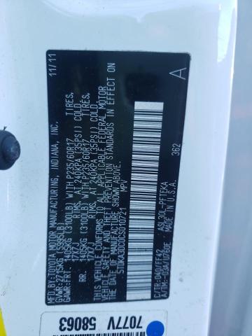 2012 TOYOTA SIENNA BAS 5TDKA3DC0CS010721