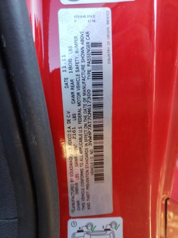 2012 VOLKSWAGEN BEETLE 3VWHP7AT7CM617300