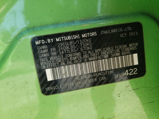 2014 MITSUBISHI MIRAGE DE ML32A3HJXEH012186