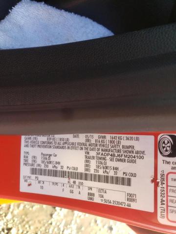 2015 FORD FIESTA SE - 3FADP4BJ6FM204100
