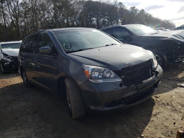 Salvage cars for sale at Austell, GA auction: 2007 Honda Odyssey EX