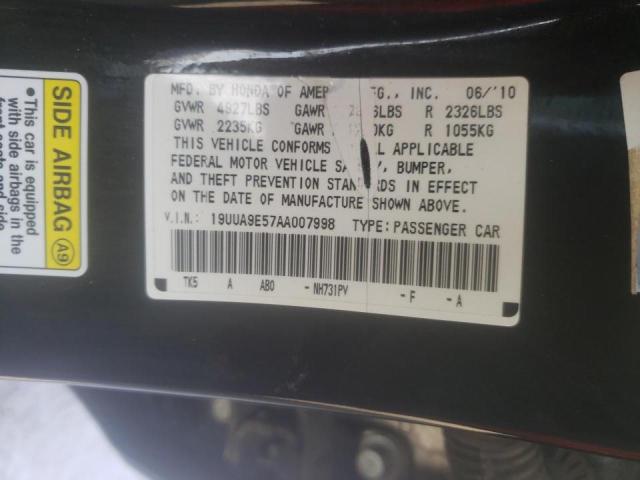2010 ACURA TL 19UUA9E57AA007998