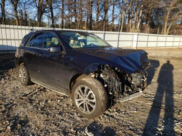Salvage cars for sale at Austell, GA auction: 2016 Mercedes-Benz GLE 350 4M