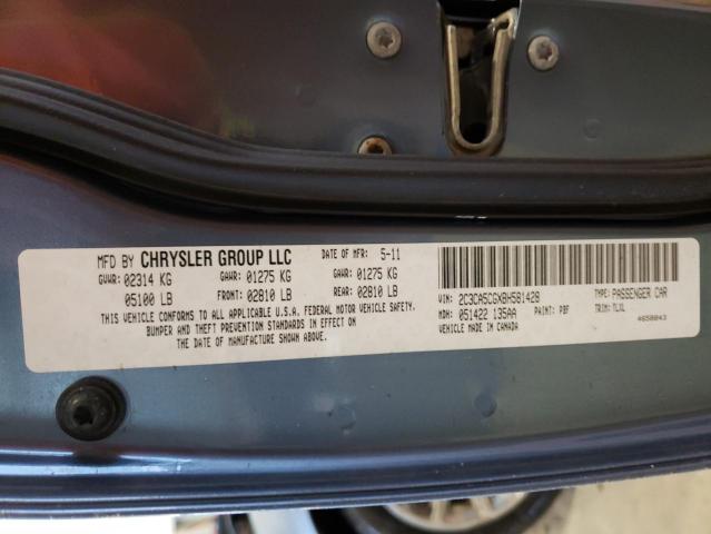 2011 CHRYSLER 300 LIMITE - 2C3CA5CGXBH581428