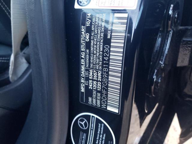 2015 MERCEDES-BENZ E 63 AMG-S WDDHF7GB9FB114230