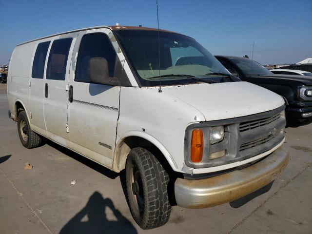 Vehiculos salvage en venta de Copart Grand Prairie, TX: 2001 Chevrolet Express G3
