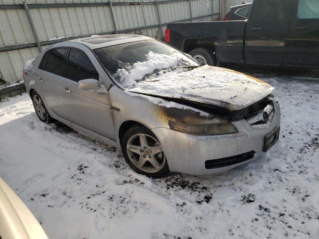 Salvage cars for sale at Albany, NY auction: 2005 Acura TL