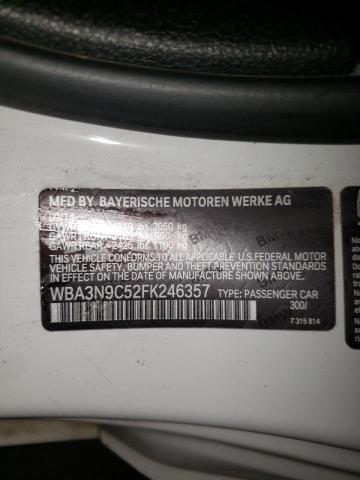 2015 BMW 428 XI WBA3N9C52FK246357