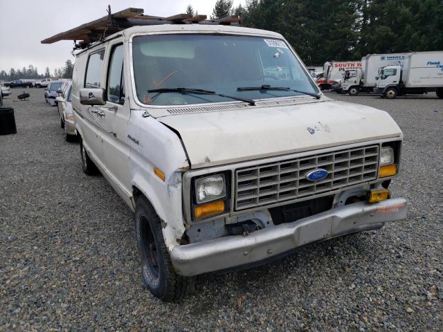 Salvage cars for sale from Copart Graham, WA: 1990 Ford Econoline