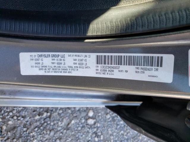 2013 DODGE AVENGER SX 1C3CDZCB4DN626537