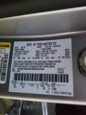 2021 FORD BRONCO SPO - 3FMCR9A6XMRB22344