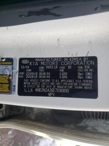 KNDJN2A26E7036890 Kia Soul 2014. Фото: 9