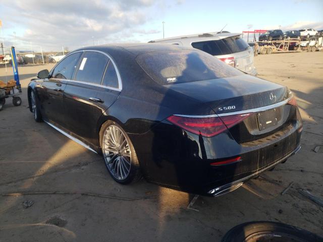2021 MERCEDES-BENZ S 580 4MAT W1K6G7GB1MA046027