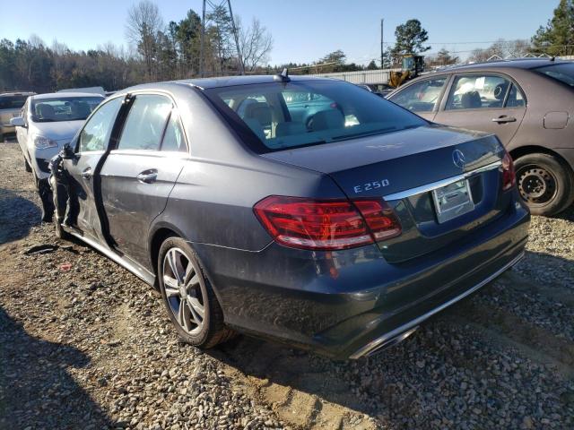 2014 MERCEDES-BENZ E 250 BLUE - WDDHF0EB5EA896850
