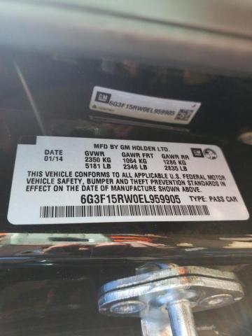 2014 CHEVROLET SS 6G3F15RW0EL959905