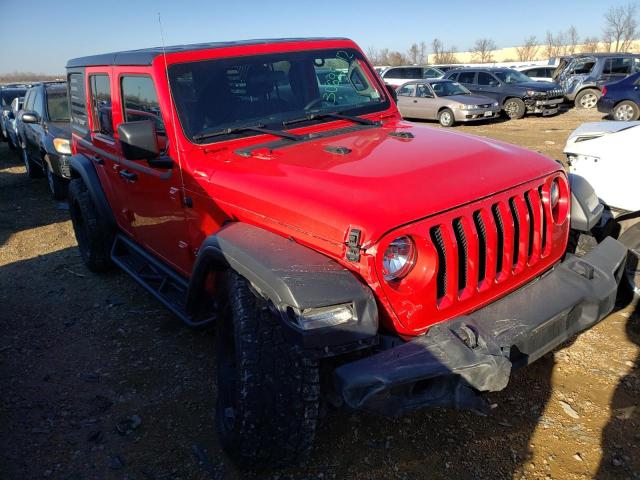 1C4HJXDN7JW302477 Jeep Wrangler Unlimited Sport