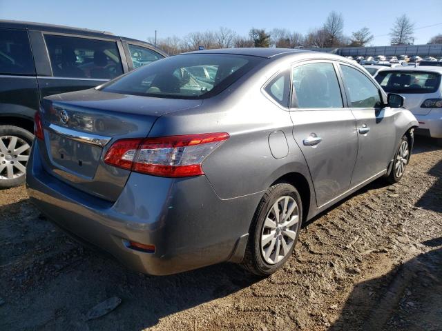 2015 NISSAN SENTRA S - Right Rear View