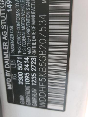 2016 MERCEDES-BENZ E CLASS WDDHF5KB5GB207534