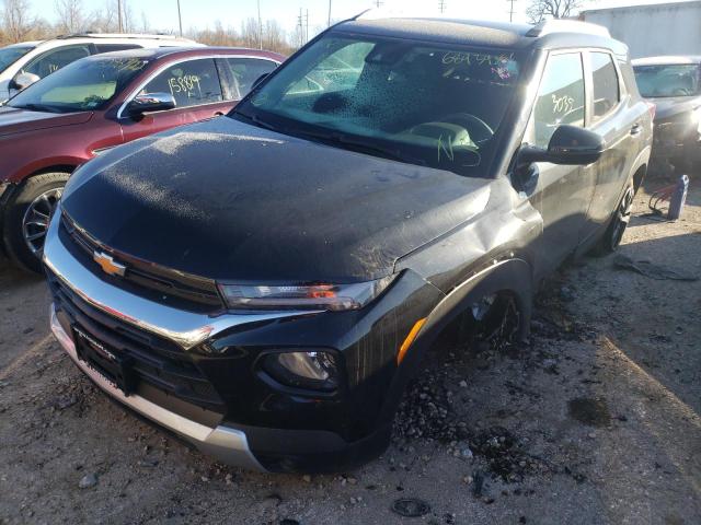 VIN: KL79MRSL7NB046621 Auction: COPART Lot: 68939361 Location: MO - ST. LOUIS KL79MRSL7NB046621 CHEVROLET TRAILBLAZE 2022 BLACK Photo 2