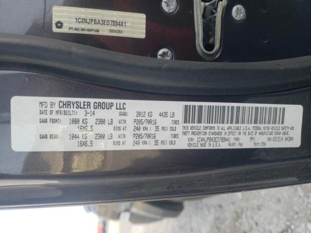 1C4NJPBA3ED789441 Jeep Patriot Sp 2014. Фото: 9