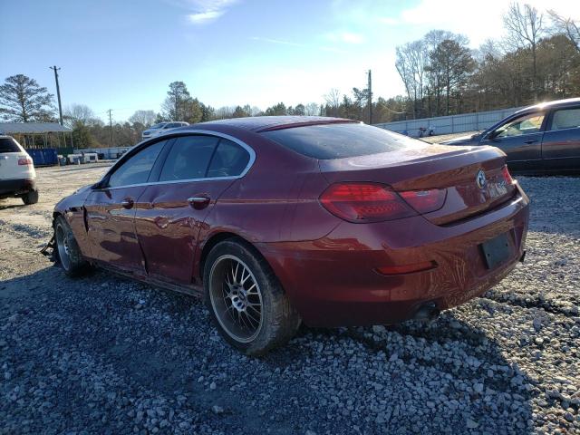 2013 BMW 640 I WBA6A0C50DDF14492