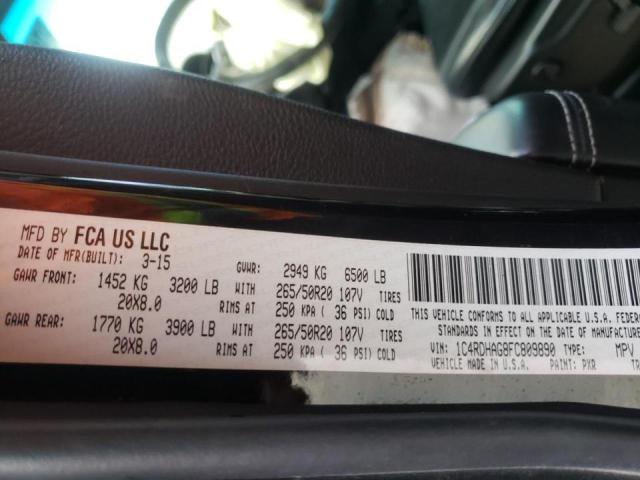 1C4RDHAG8FC809890 Dodge Durango Sx 2015. Фото: 9