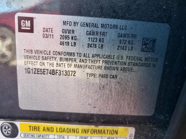 2011 CHEVROLET MALIBU LTZ - 1G1ZE5E74BF313072