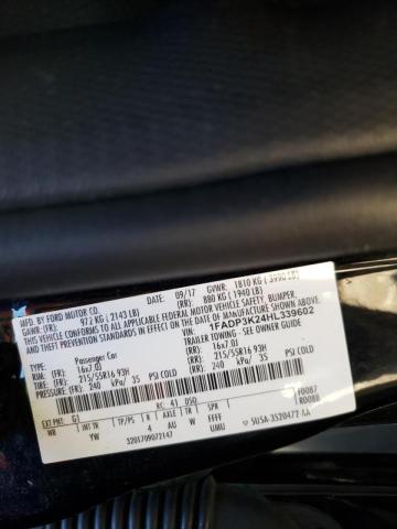 1FADP3K24HL339602 Ford Focus Se 2017. Фото: 9