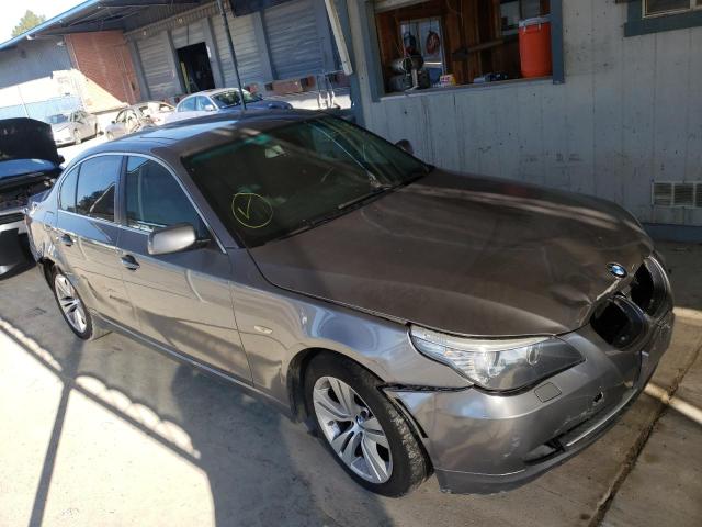 Salvage cars for sale from Copart Hayward, CA: 2009 BMW 528 I