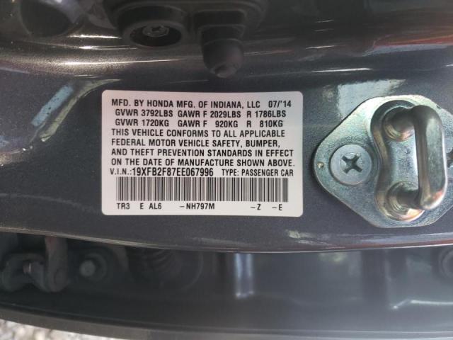 2014 HONDA CIVIC EX - 19XFB2F87EE067996