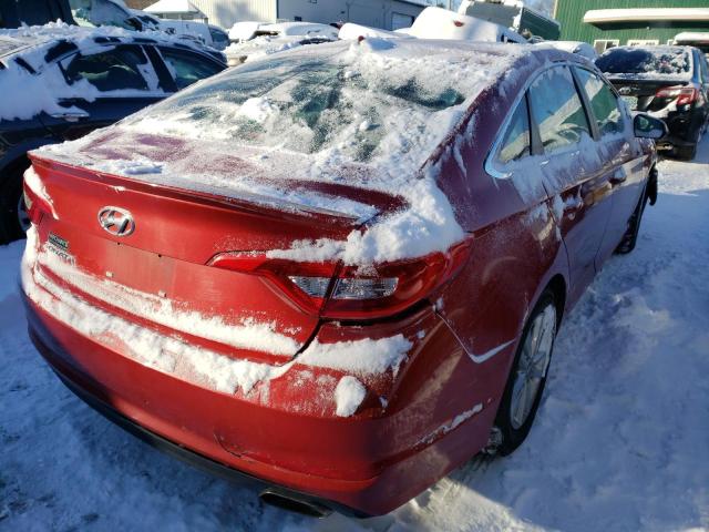 5NPE24AF4HH539908 Hyundai Sonata Se 2017. Фото: 3