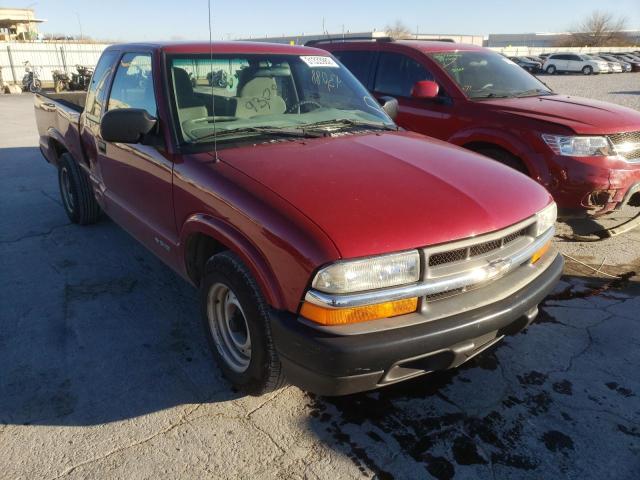 Salvage cars for sale from Copart Tulsa, OK: 2001 Chevrolet S Truck S1