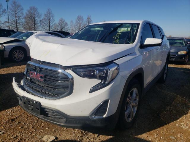 Lot #1570091702 2021 GMC TERRAIN SL salvage car