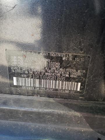 2011 SUBARU IMPREZA WR JF1GR7E65BG813599