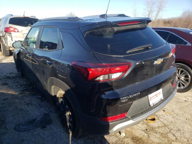 VIN: KL79MRSL7NB046621 Auction: COPART Lot: 68939361 Location: MO - ST. LOUIS KL79MRSL7NB046621 CHEVROLET TRAILBLAZE 2022 BLACK Photo 3