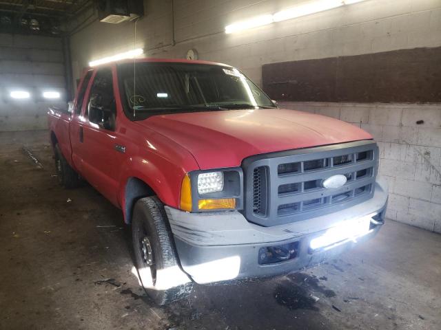 Salvage cars for sale from Copart Angola, NY: 2005 Ford F250 Super