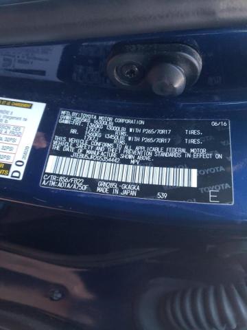 JTEBU5JR2G5354442 Toyota 4Runner Sr 2016. Фото: 9