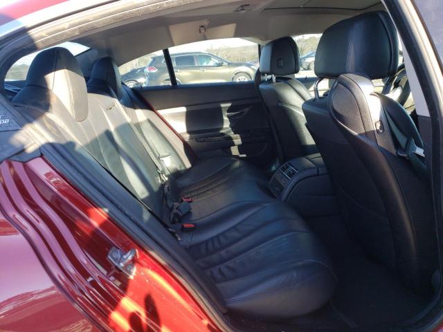 2013 BMW 640 I WBA6A0C50DDF14492