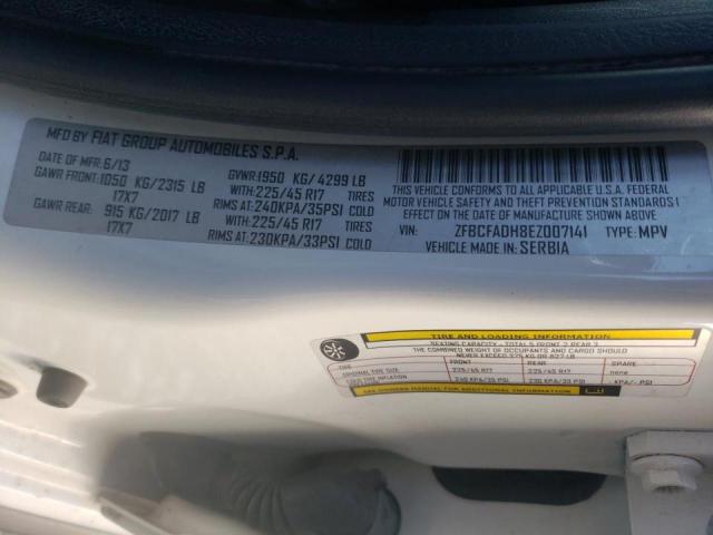 2014 FIAT 500L TREKK ZFBCFADH8EZ007141
