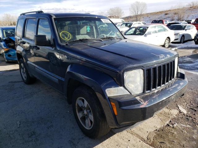 2008 JEEP LIBERTY - Left Front View