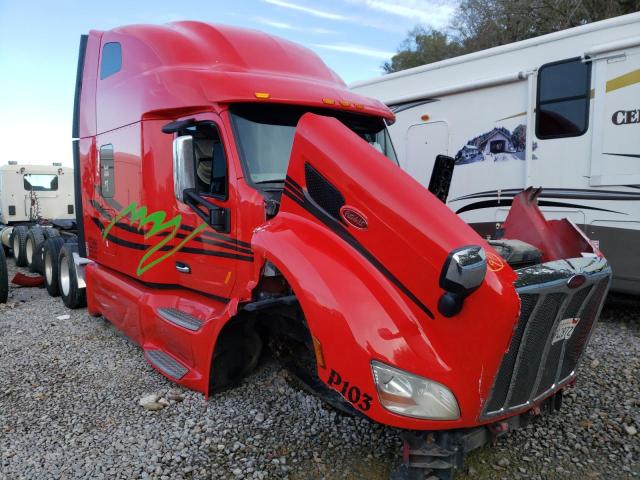 Peterbilt salvage cars for sale: 2020 Peterbilt 579