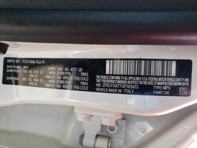 2016 FIAT 500X POP ZFBCFXAT7GP382433