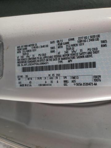 2016 LINCOLN MKC RESERV 5LMTJ3DH7GUJ08431