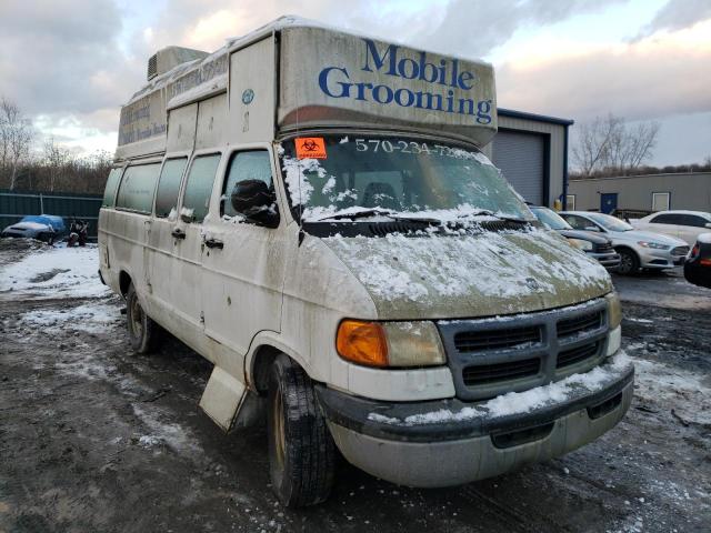 Salvage cars for sale from Copart Duryea, PA: 1999 Dodge RAM Van