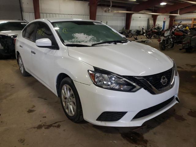 Salvage cars for sale from Copart Lansing, MI: 2018 Nissan Sentra S