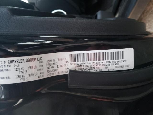 2010 JEEP COMMANDER 1J4RG4GKXAC132176